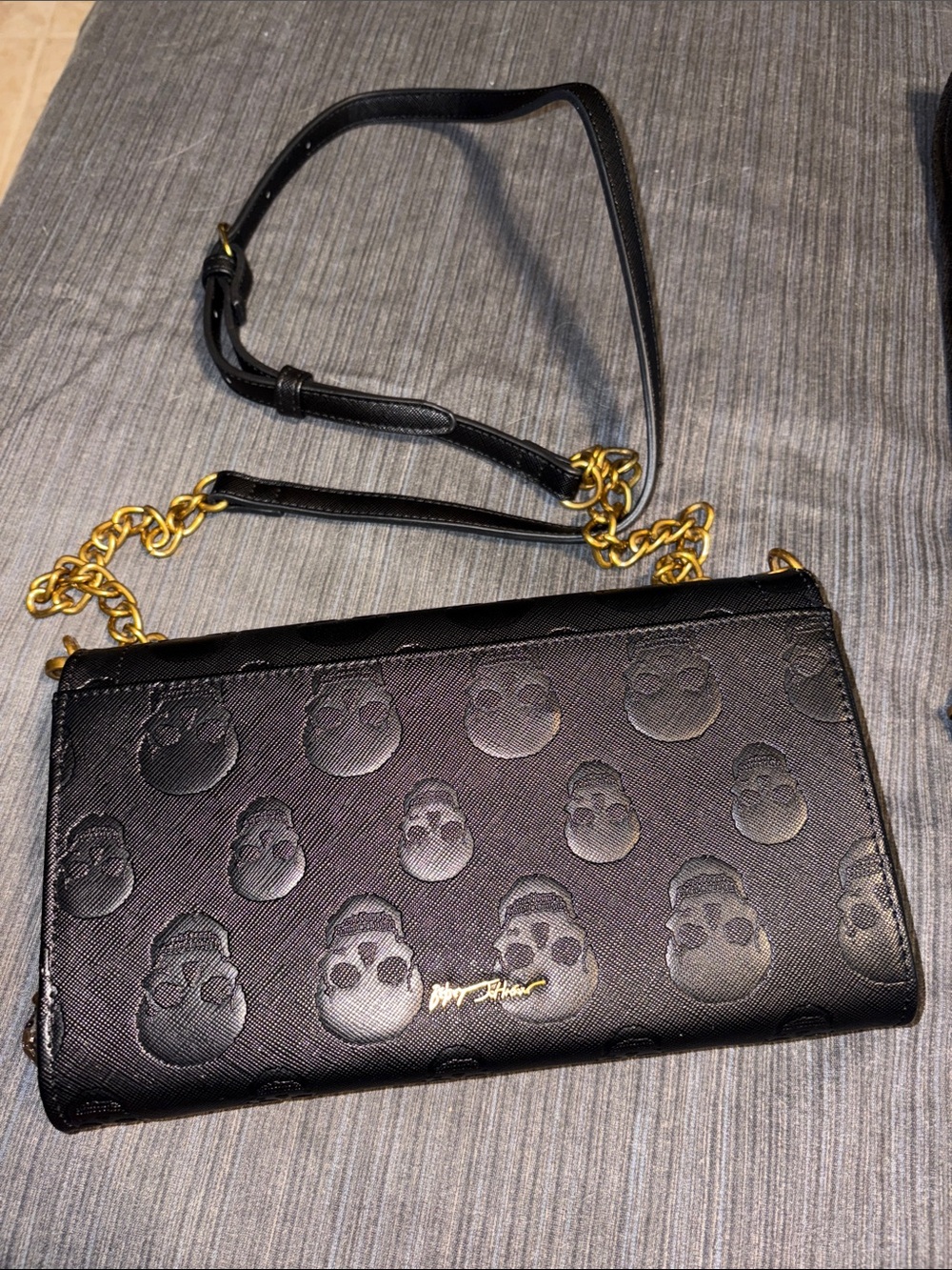 Betsey Johnson Skull Boss Wallet on a Chain NWOT - Picture 10 of 13